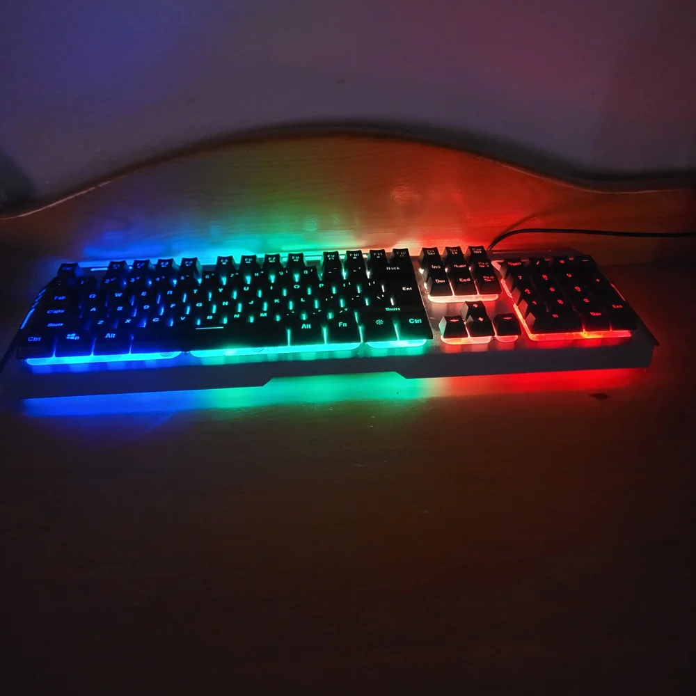 Gamedias Backlit Aluminum Gaming Keyboard